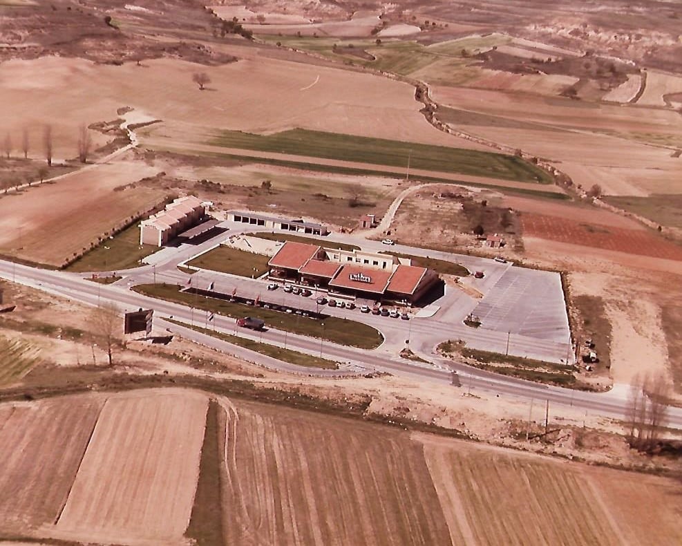 Imagen aérea del Área Tudanca en sus primeros pasos