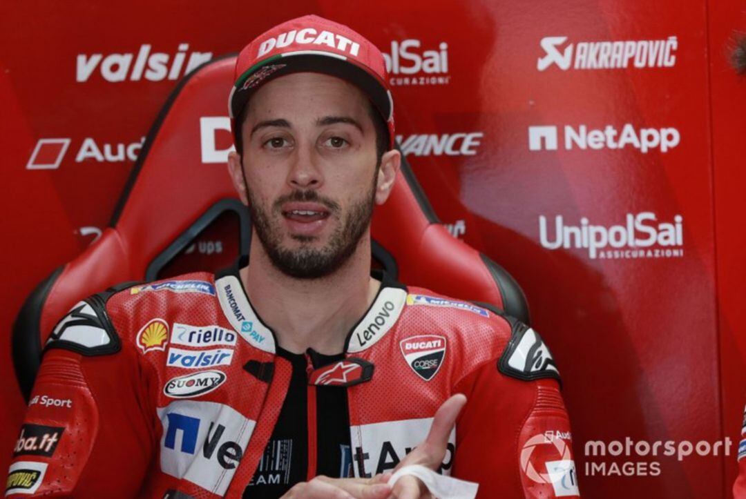 Andrea Doviszioso tiene difícil llegar a Jerez