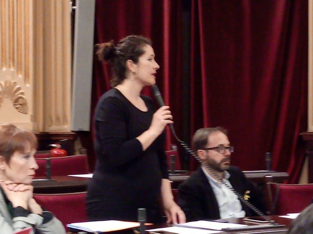 Imagen de archivo de una intervención de Tur en el Parlament