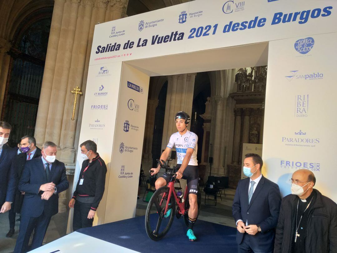 Imagen de archivo de la presentación de la salida de la Vuelta a España desde la Catedral