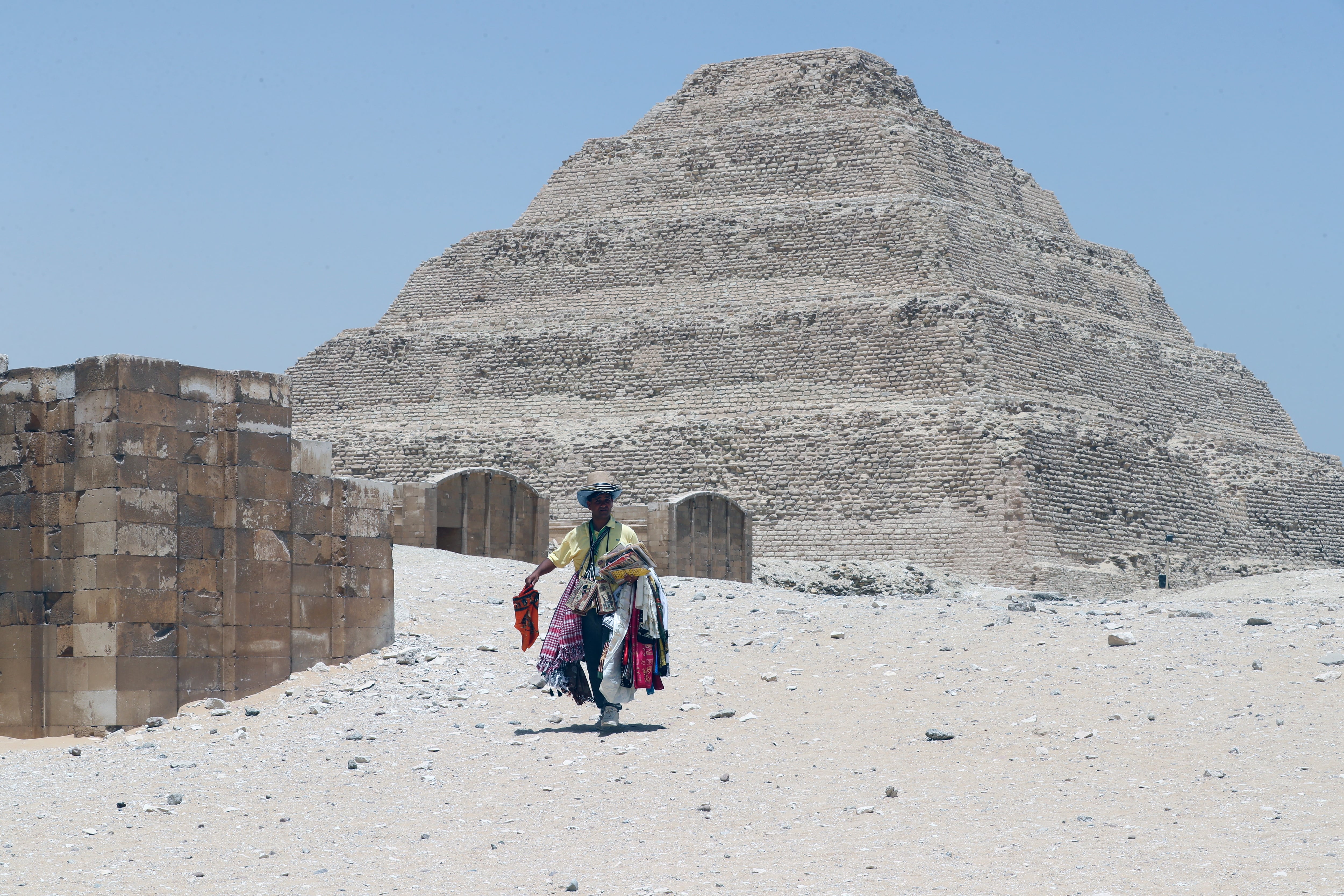 Zona donde se ha descubierto la necrópolís de Saqqara.