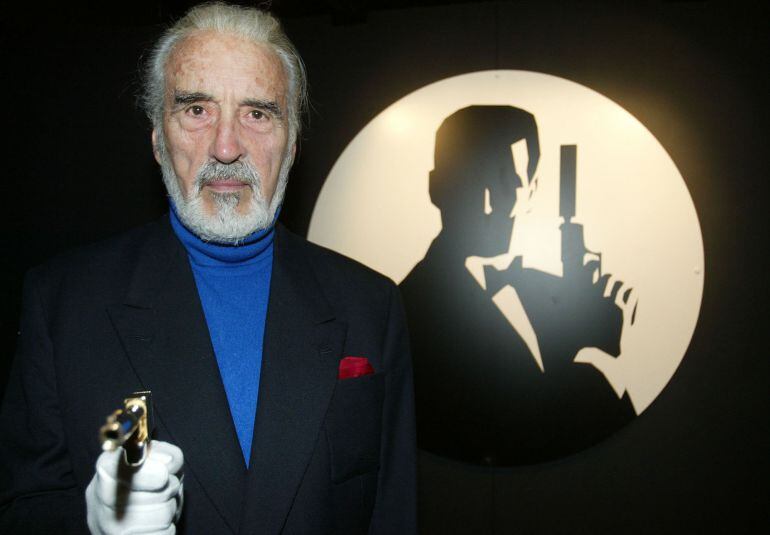 Christopher Lee participó en más de 250 películas, entre ellas en la saga de James Bond