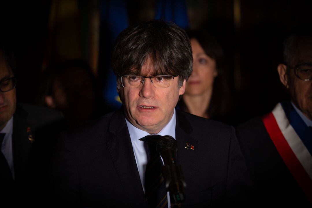 El expresidente de la Generalitat de Cataluña, Carles Puigdemont