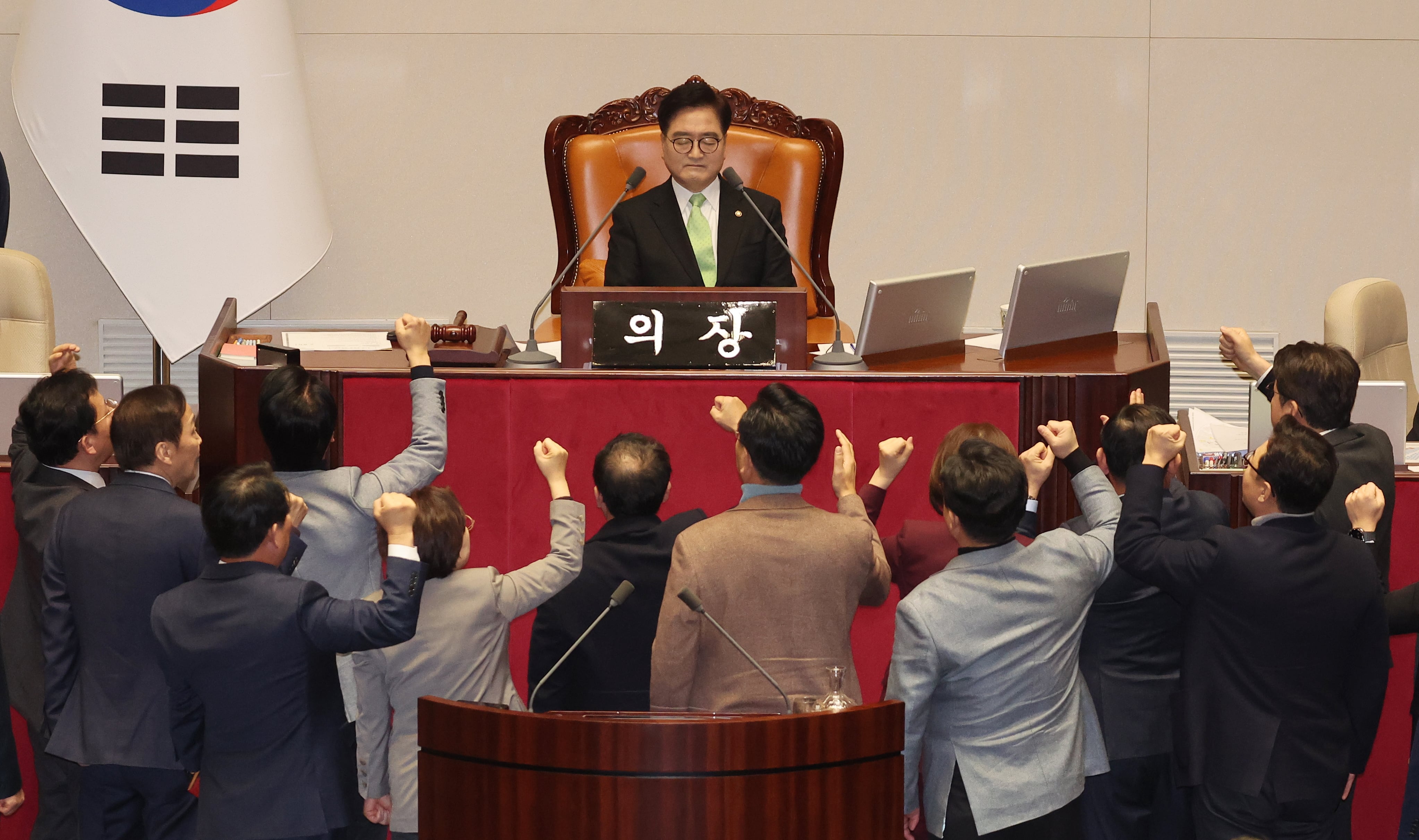 Presidente interino destituido. EFE/EPA/YONHAP SOUTH KOREA OUT