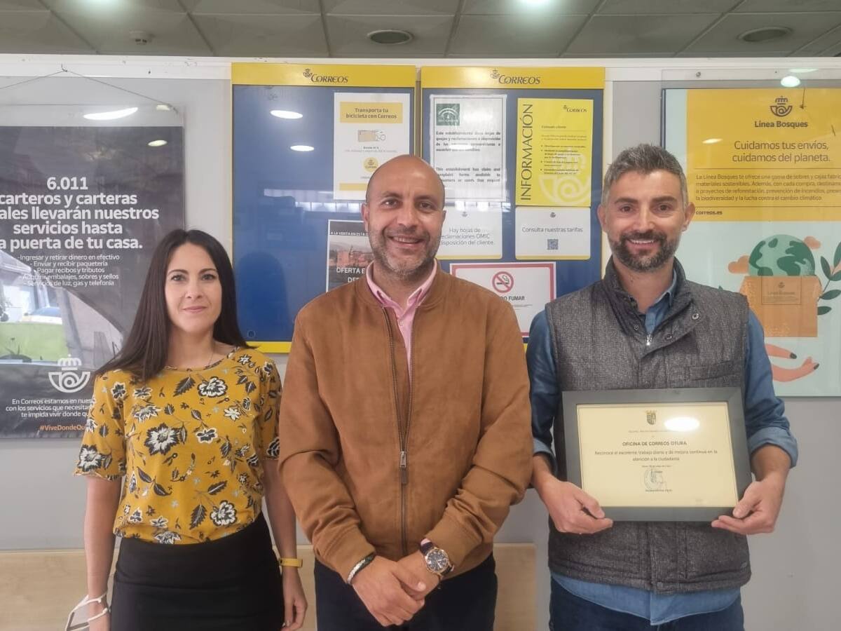 La mejor oficina de Correos de toda España está en Otura