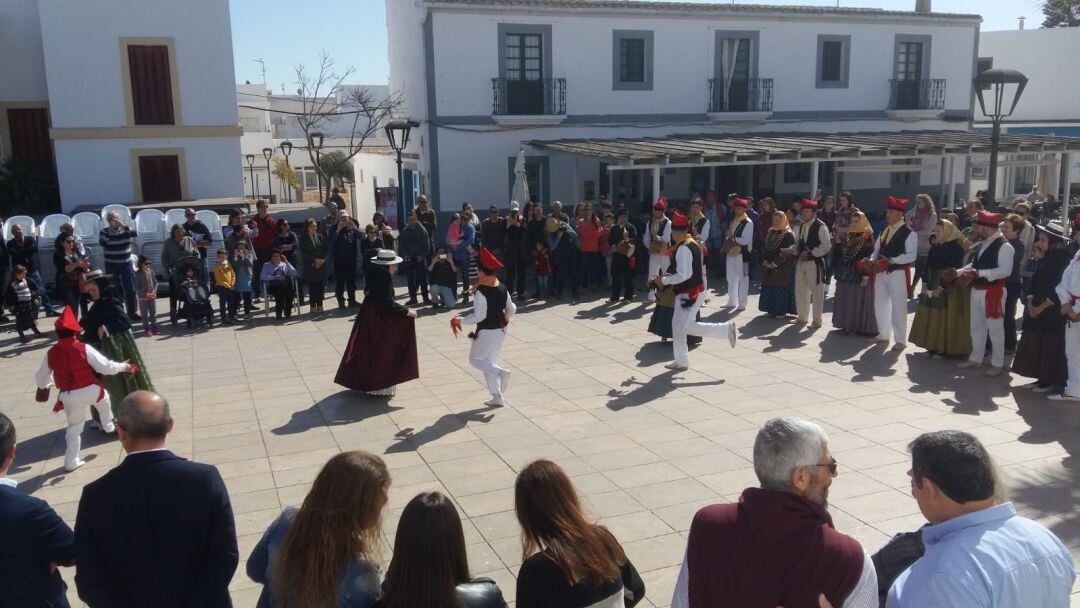 Acto del Día de Baleares en Formentera