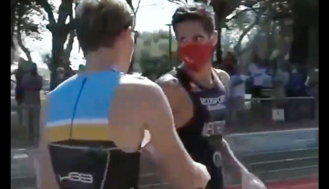 Diego Méntrida (dcha.) y James Teagle (izda.)