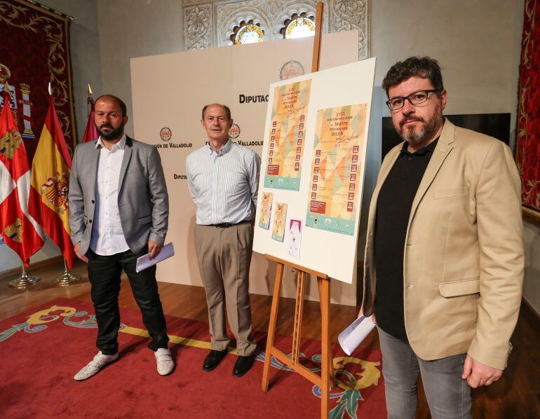 Momento de la presentación de la Muestra de Teatro de La Seca en la Diputación Provincial