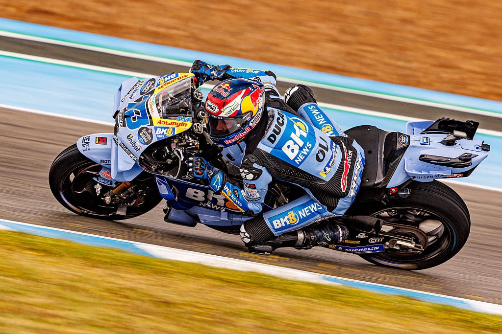 Álex Márquez, durante la carrera en el GP de Jerez