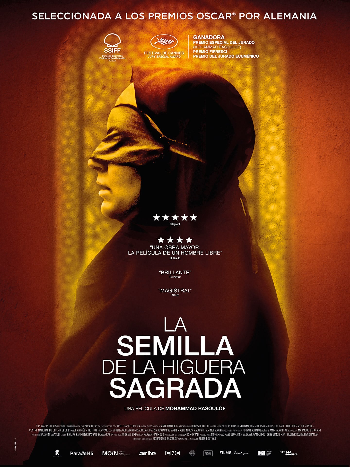 Cartel de la película La semilla de la higuera sagrada, que esta semana nos recomienda Carmen Castilla en Hoy por Hoy Córdoba