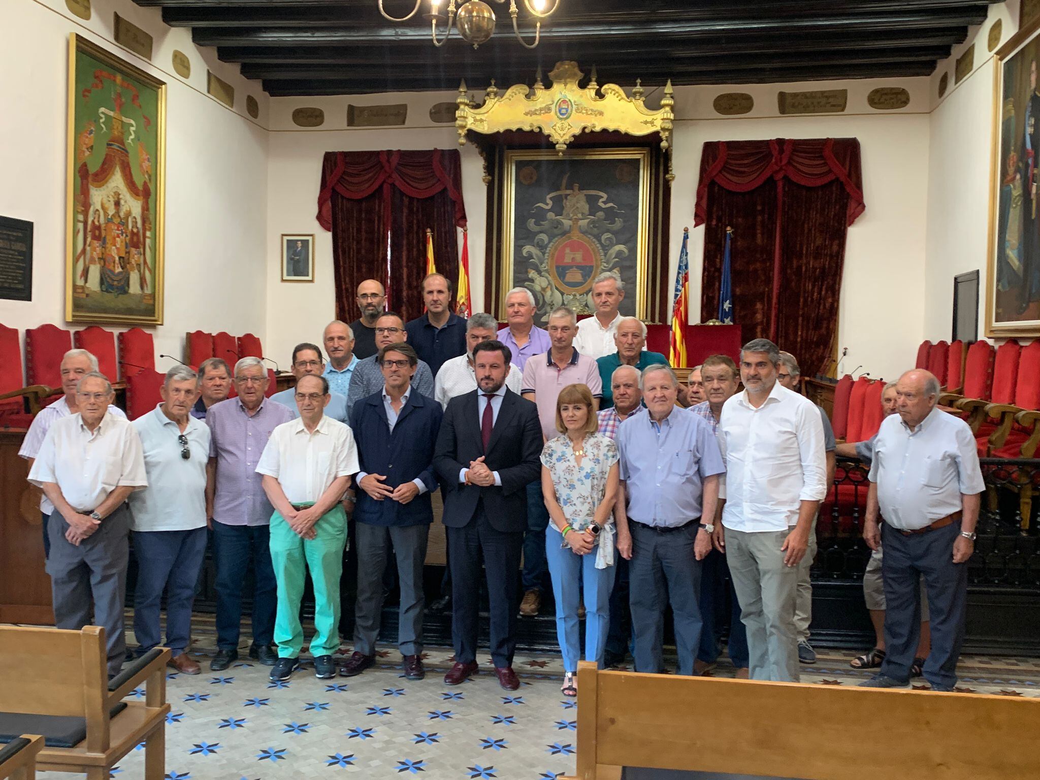 Reunión con los regantes en Elche