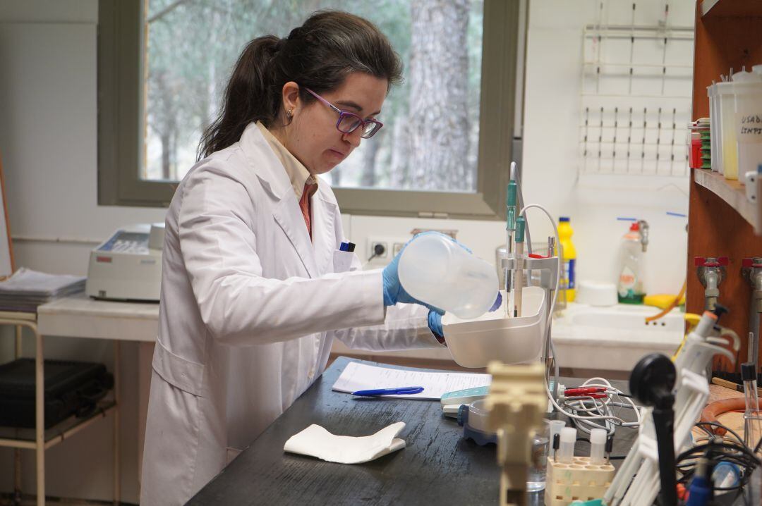 Laboratorio de la Diputación de Segovia donde se realizan los análisis de agua. 