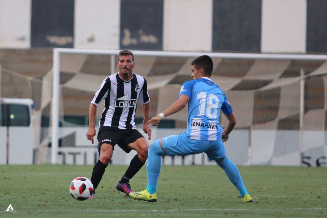 Ismael Chico durante un partido.