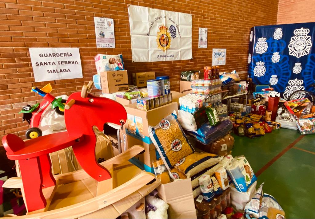 Parte de los juguetes que se ha recaudado