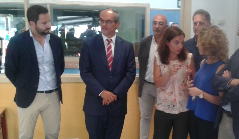 La alcaldesa de Getafe y el consejero de Educación han estado en la inauguración de la primera fase del colegio de Buenavista.