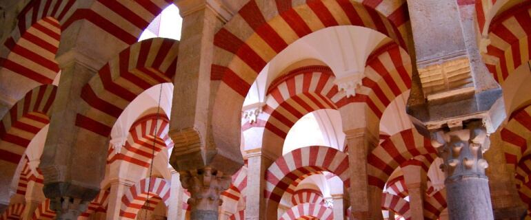 La mezquita de Córdoba, por dentro.