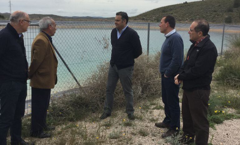 Visita del director provincial de Agricultura, Medio Ambiente y Desarrollo Rural, Manuel Miranda a varias comunidades de regantes de Hellín.