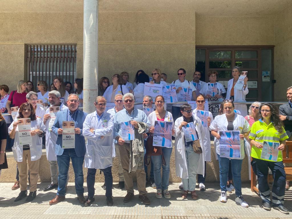 Protesta en San Andrés (Murcia)