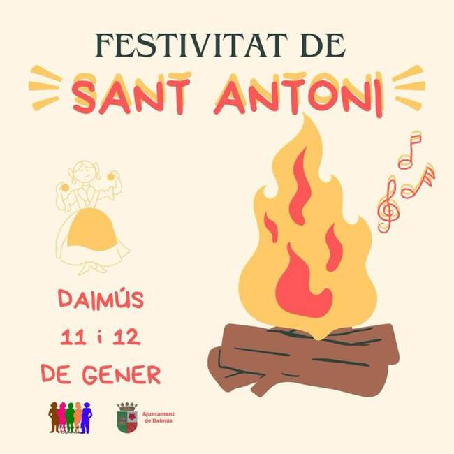 Cartel de la Festivitat de Sant Antoni de Daimús