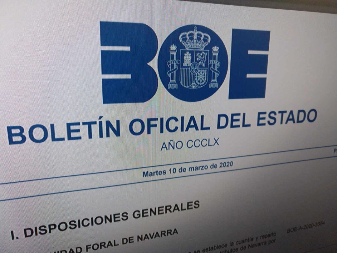 El Boletín Oficial del Estado ha llegado ha regular hasta el último aspecto de nuestras vidas durante el confinamiento