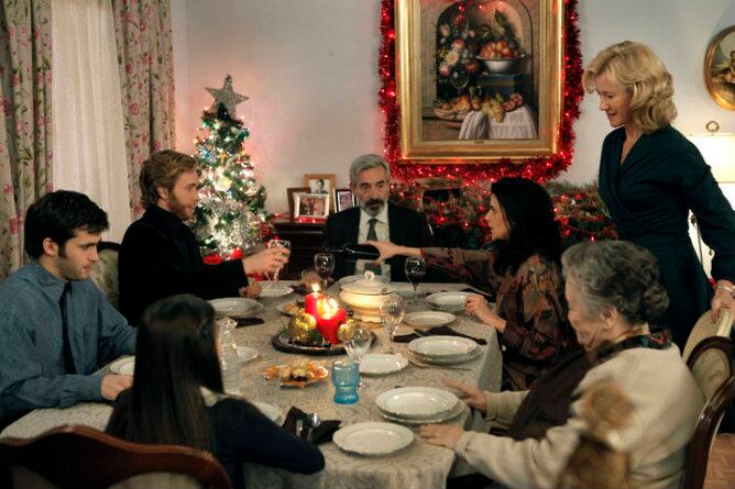 Complicada cena de Navidad en casa de Los Alcántara