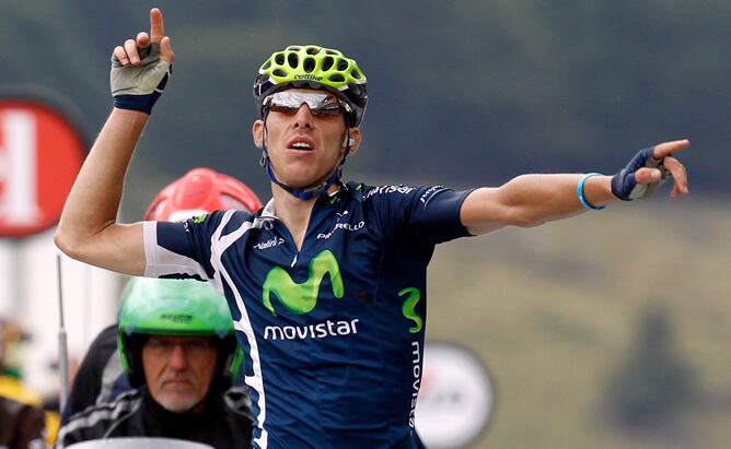 El portugués de Movistar ha ganado la octava etapa del Tour de Francia 2011