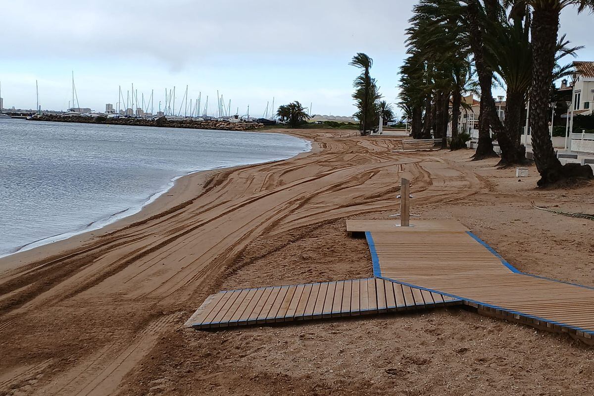 Las playas de Cartagena se renuevan con una inversión de 1,5 millones