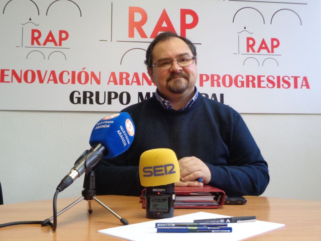 Eusebio Martín es el portavoz municipal de RAP