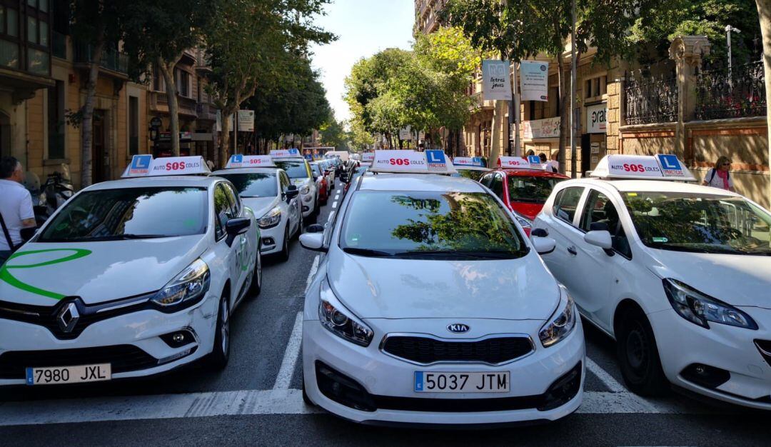 Coches de autoescuela 