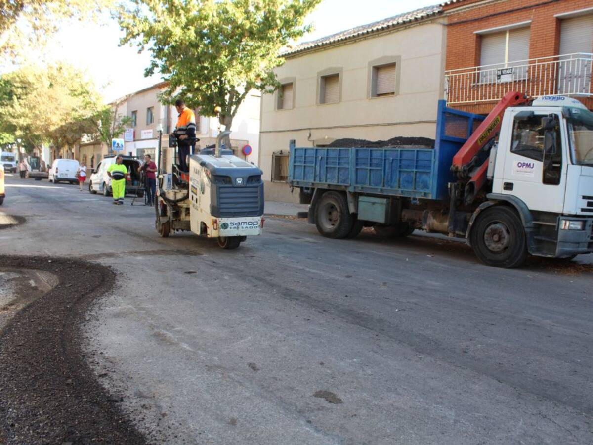Nuevo plan de asfaltado en Alcázar