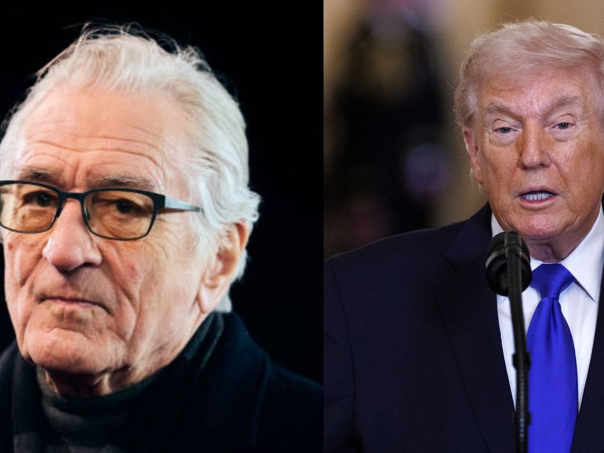 Trump responde a Robert De Niro después de decir que iba a "arruinar el país": "Mentalmente inestable"
