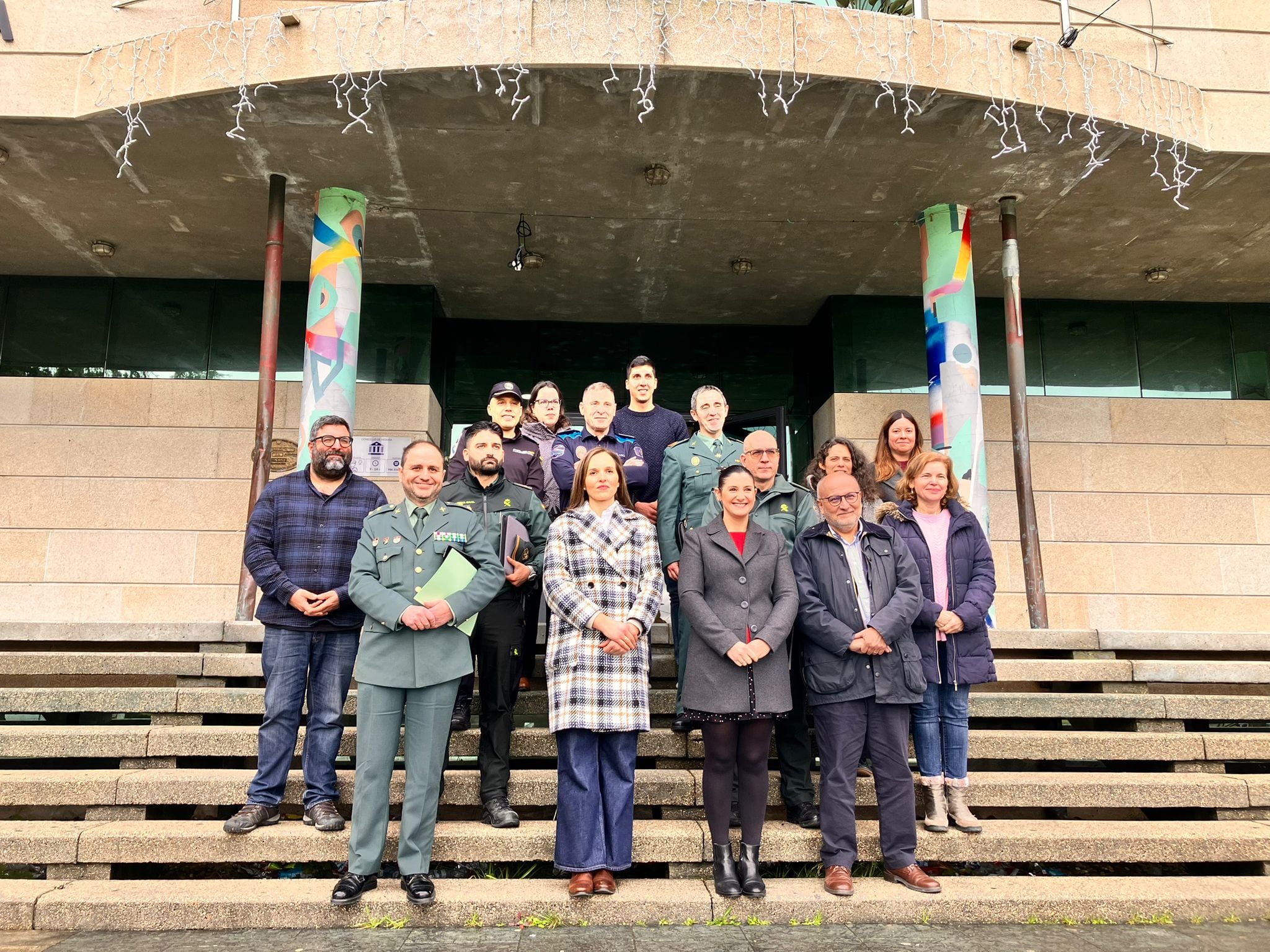 Reunión entre Subdelegación del gobierno en Pontevedra y el concello de Moaña