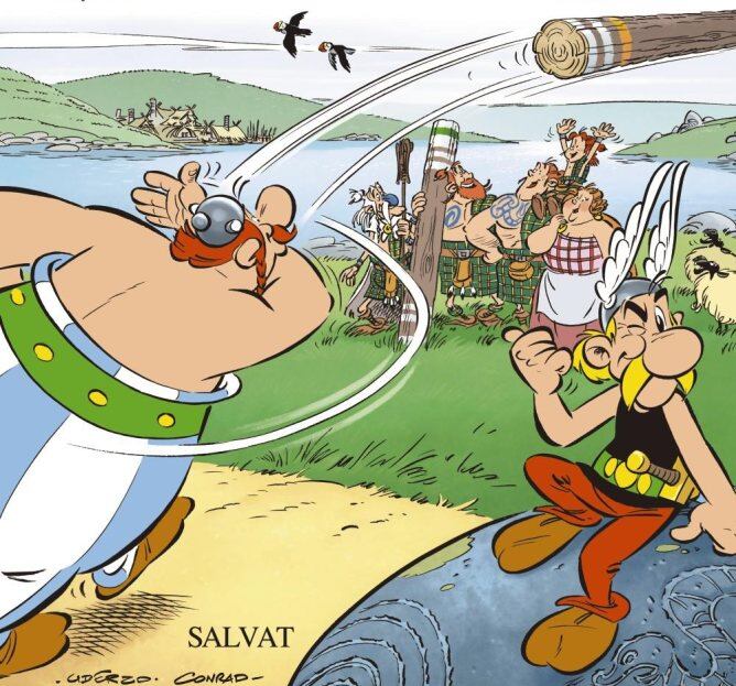Astèrix i els Pictes, nou àlbum dels dos herois gals