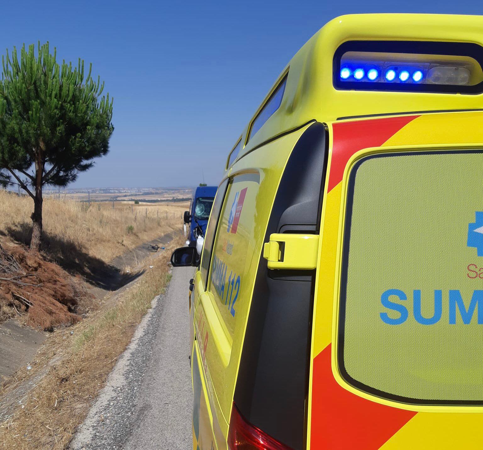 El fin de semana deja un ciclista fallecido tras ser arrollado por una furgoneta en Cobeña