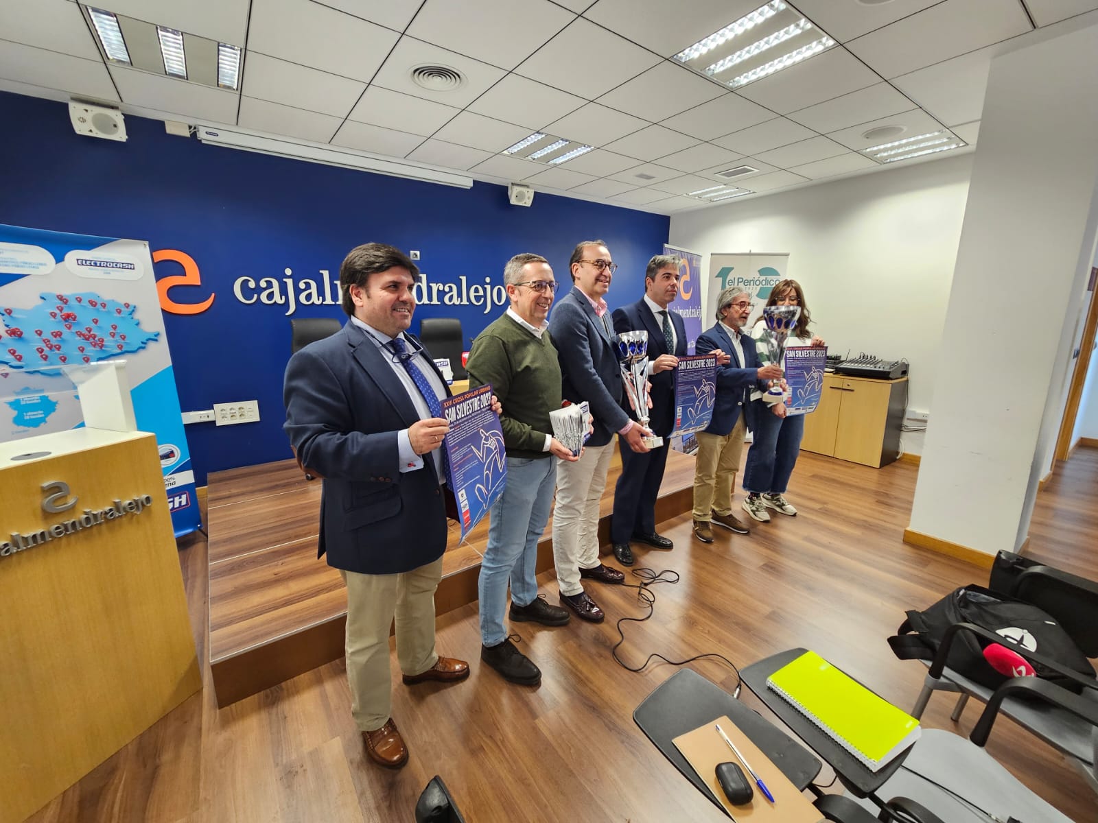 Presentación de la 26ª edición de la San Silvestre de Cáceres.