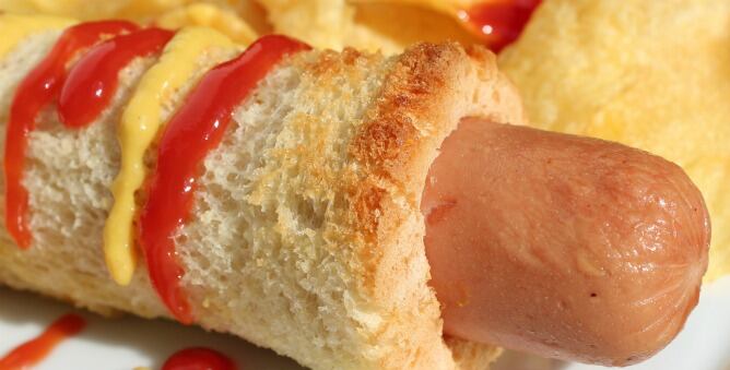 Perrito caliente a lo político corrupto