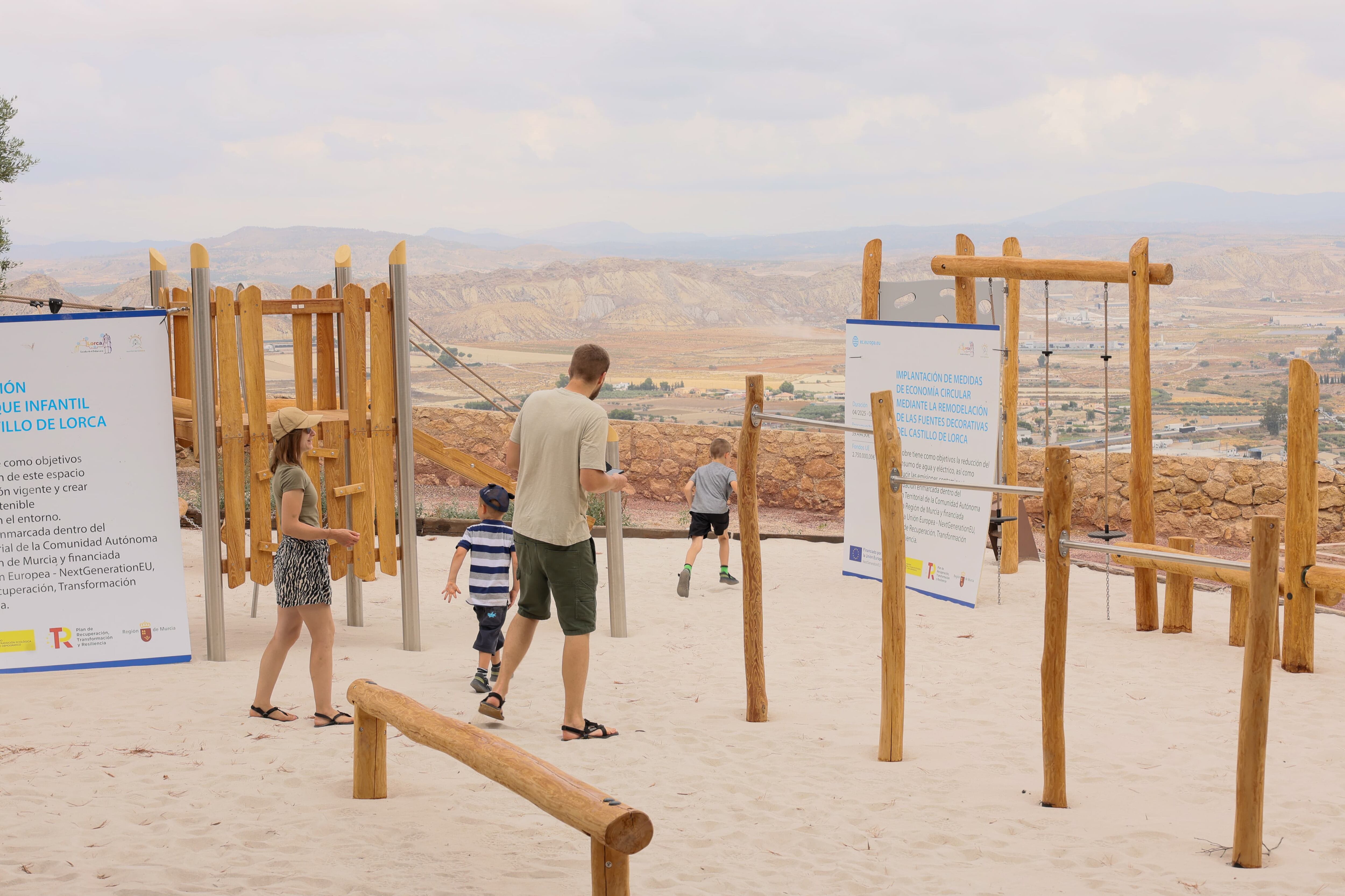 Nuevo parque en el Castillo de Lorca