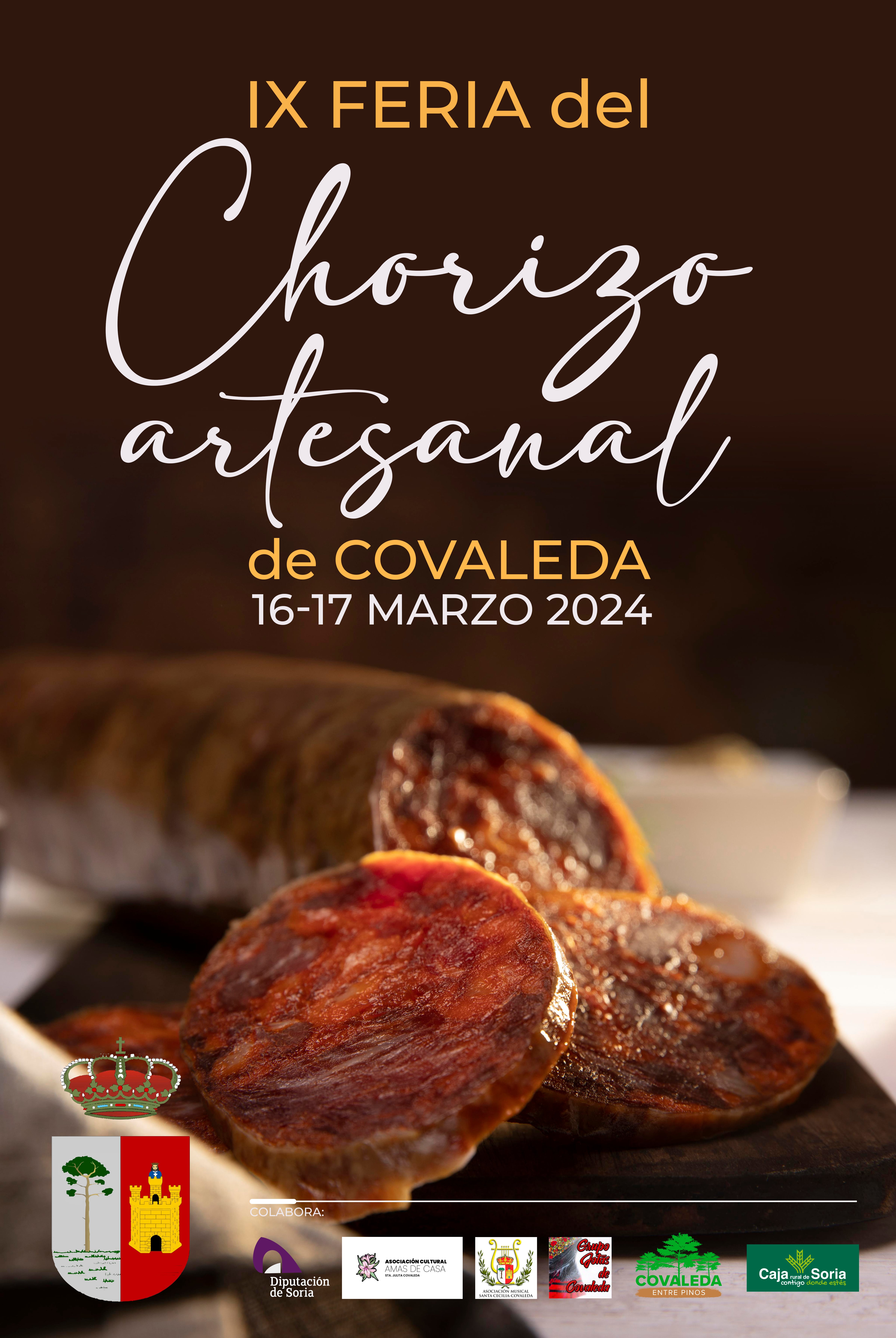 Cartel de la Feria del Chorizo Artesanal