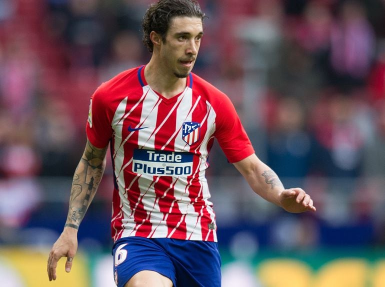 Vrsaljko durante un partido contra el Girona. 