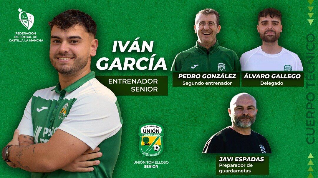 Equipo técnico del Club Deportivo Unión de Tomelloso