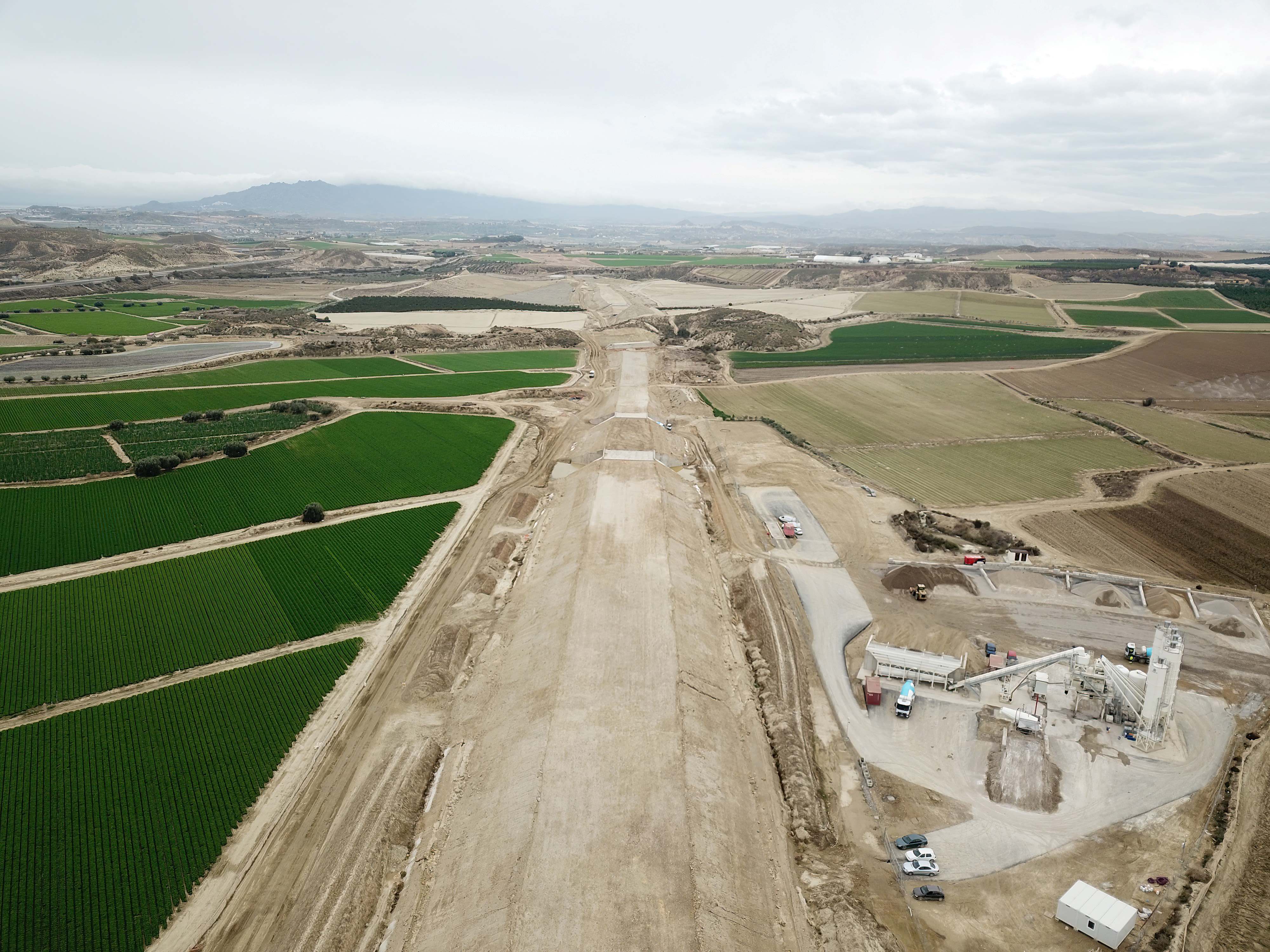 Obras en la Línea de Alta Velocidad (LAV) Murcia-Almería