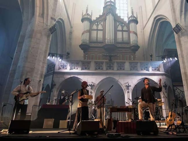 Naán Trío en una de sus actuaciones