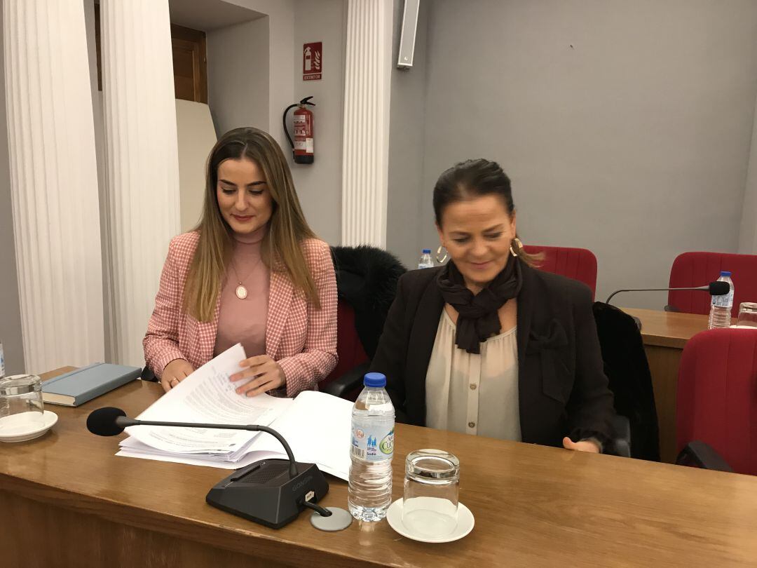 Cristina Blanco y Susana Herrera piden el borrador de presupuestos para aportar sus ideas