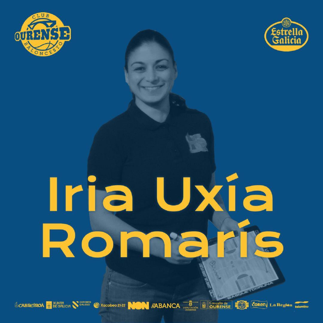 Iria Uxía Romarís será la entrenadora ayudante del COB