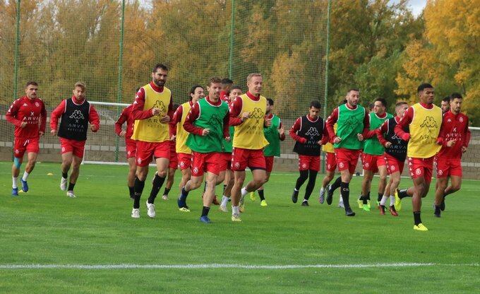 Un entreno de la Cultural