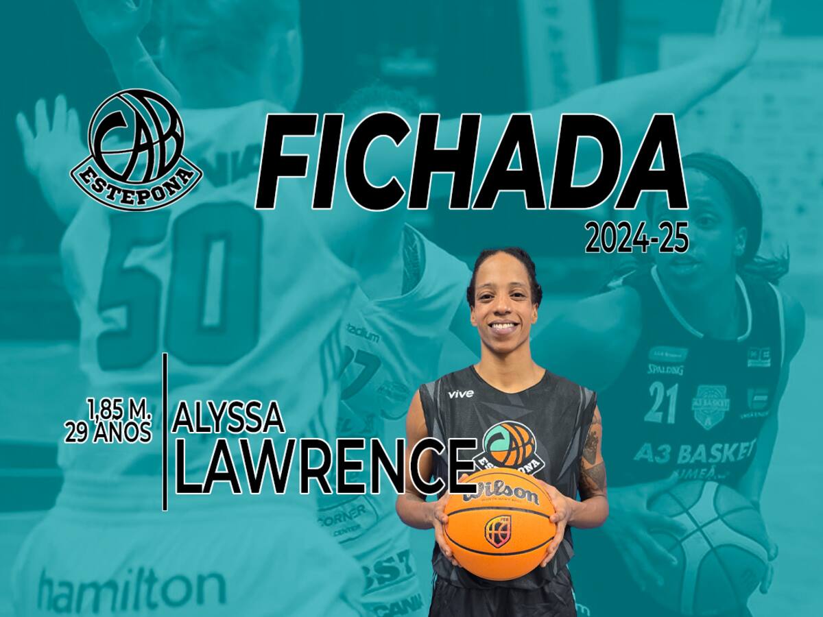 La ala-pívot francesa Alyssa Lawrence nuevo fichaje del CAB Estepona