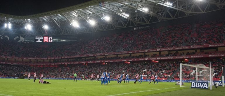 18/12/14 PARTIDO COPA DEL REY DIECISEISAVOS VUELTA  ATHLETIC DE BILBAO - ALCOYANO  PANORAMICA SAN MAMES