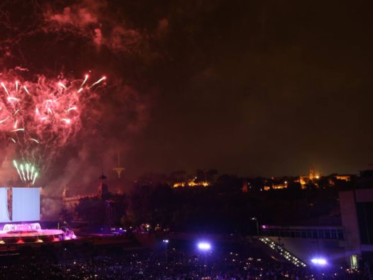 Piromusical de la Mercè