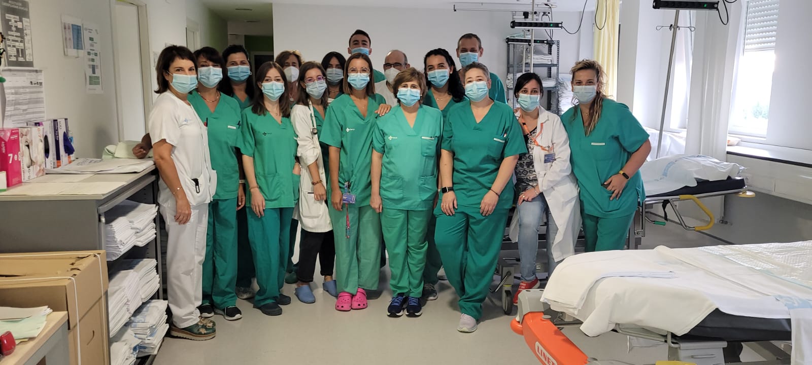 Equipo Digestivo del hospital de Palencia