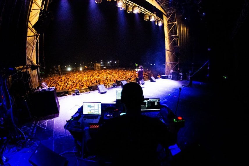 Una de las actuaciones del Pirata Beach Fest.